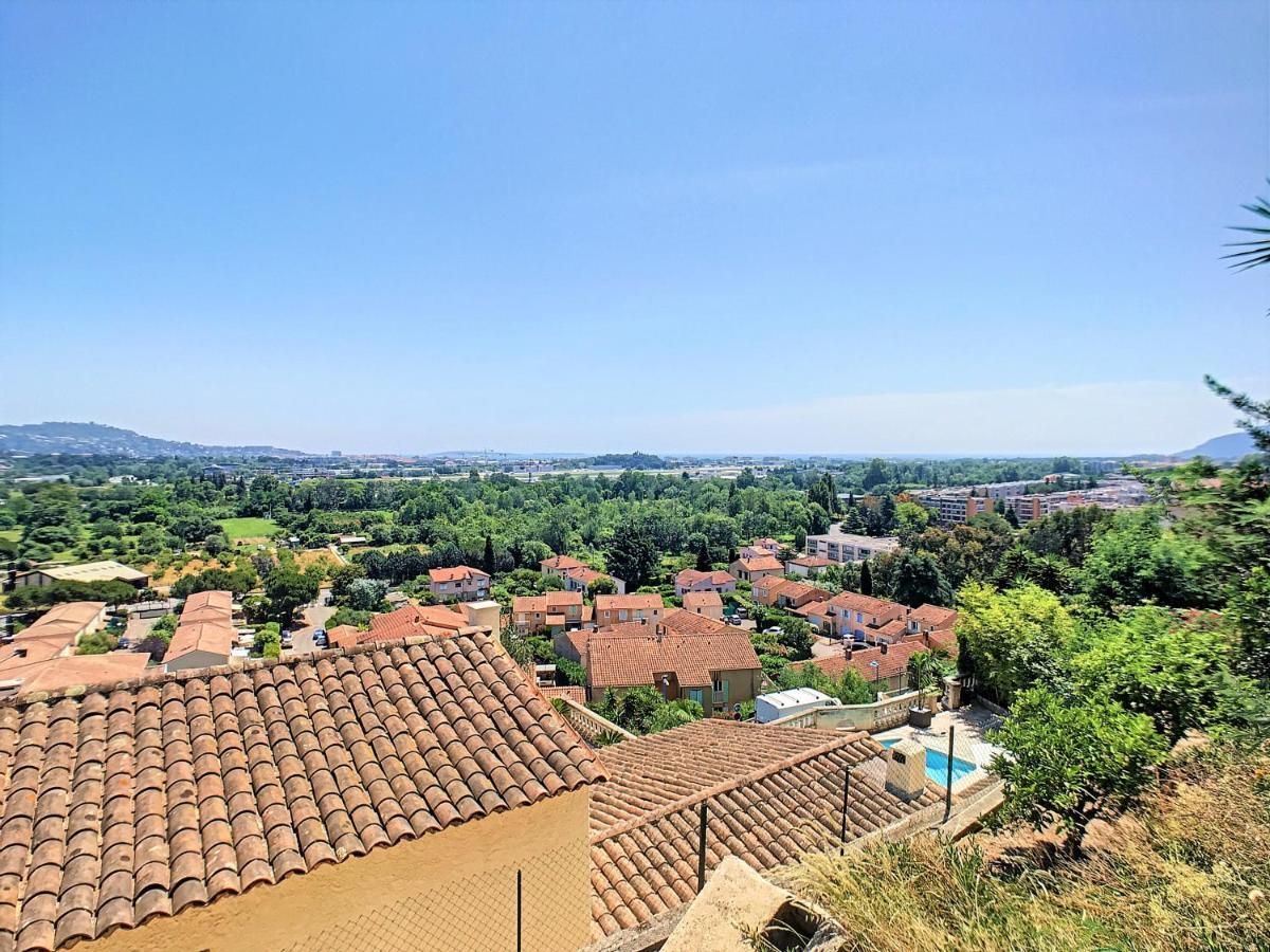 3 Bedrooms Villa near Cannes - Pool&Jacuzzi - Sea View Mandelieu Esterno foto