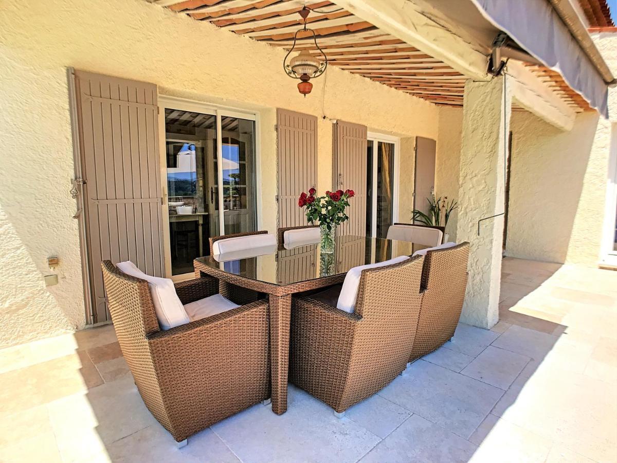 3 Bedrooms Villa near Cannes - Pool&Jacuzzi - Sea View Mandelieu Esterno foto